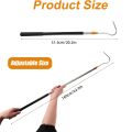 RV Awning Opener Puller Reach Rod Pole for Tent Shelter Camper Canopy, Extends from 16" to 60" with Multi-Section Locking. 