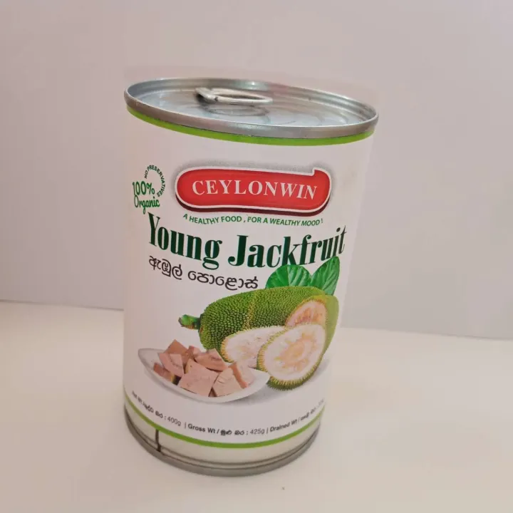 Organic Young jackfruit can 425gm x 24 can