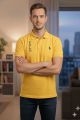 Plain Polo T-Shirt for Men Classic Slim Fit. 