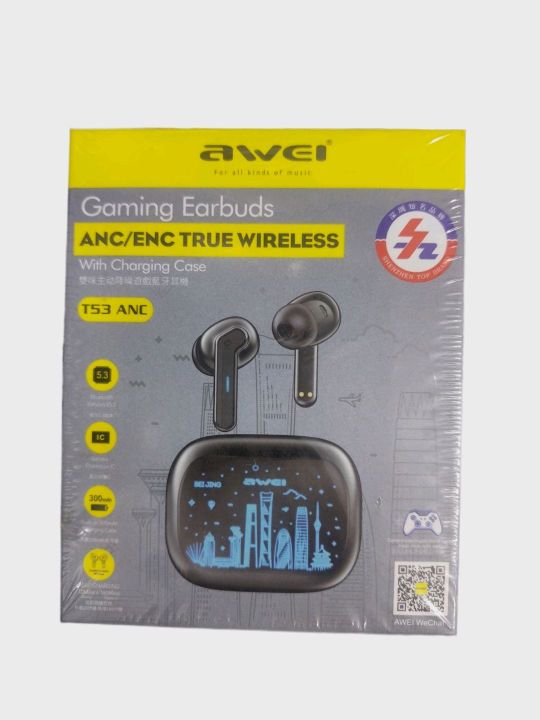 T 53 ANC multicolor  GAMING BLUETOOTH (AWEI)ORGINAL