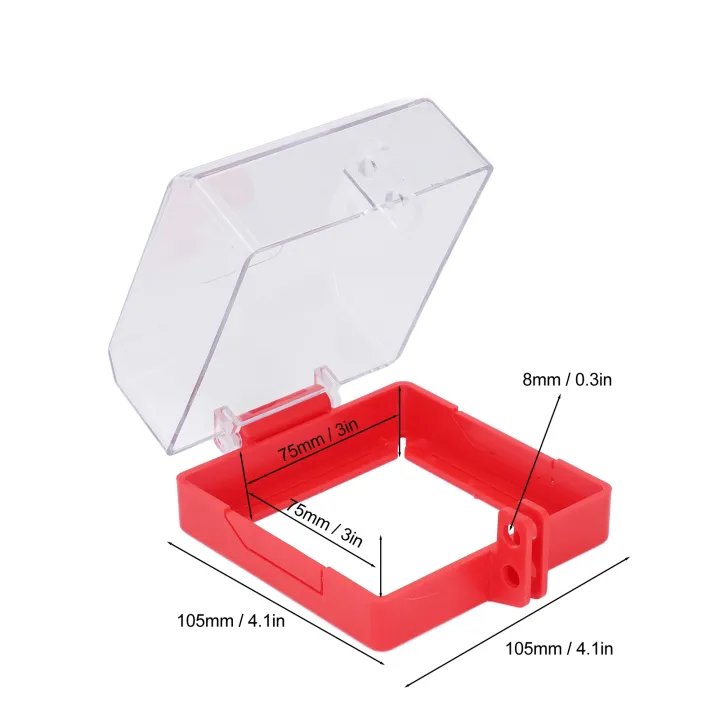 Push Button Lockout Cover Emergency Stop Button Cover Multipurpose ...