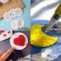 3D Magic Puffy Foam Texture Painting Paper for Kids DIY Drawing Art Educational Craft Sponge Canvas Board Handicraft Toy.