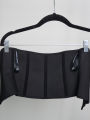 22cm Short 3 Layers Latex Waist Trainer Corset 9 Steel Bones Shapewear Body Shapers Women Corset Slimming Belt Waist Shaper 9052.