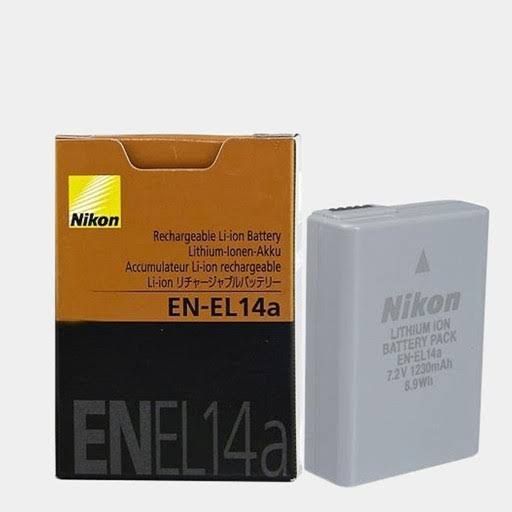 Nikon EN-EL14a Rechargeable Lithium-Ion Battery (7.2V, 1230mAh)