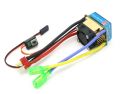 480A Brushed Speed Controller ESC with Cooling Fan, 3 Modes Multiple Protection, ESC for 1/10 RC New Rain 480A Three Mode Brushed Speed Controller ESC Regler for 1/10 1/8 Rc Touring car, Buggy, Short Course Truck, Monster, truggy, rovk Crawler and Tank. 