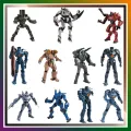 Bandai Pacific Rim Action Figures Gipsy Danger Pacific Kaijupacific Rim Toys  Atlas Destroyer  Collection Model Halloween Gift. 