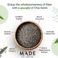 Chia Seeds Organic 250 grams - Export quality Chia Seeds Super food  - Chia seeds For weight Loss. 