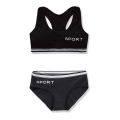 8-18Y Teenage Girls Training Bras Panties Student Kids Cotton Underwear Sets Young Children Padded Bra Vest+Panties Underclothes. 