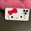 Sanrio Hello Kitty Cute Phone Cases For iPhone 15 14 13 12 11 Pro Max Mini XR XS 7 8 Plus Cartoon Soft Cover Girl Y2K Full Lens. 