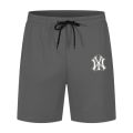 Men's Plus Size Knit Shorts - Elastic Drawstring Waist Casual Summer Shorts, Breathable Lightweight Fabric.