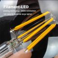 Retro Edison LED Globe Light Bulb G45 4W  E27 2700K  Led Filament Bulb 220v for Garden String Pendant Light Decoration. 