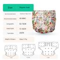 Waterproof PUL Reusable Adult Cloth Diapers - High-Quality Washable Incontinence Underwear, Adjustable Size for Men Women.