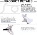 Protable Flexible Camera Clamp Mount Baby Monitor Camera Holder Stand Webcam Monitor Punch-free Bendable Bracket Base With Clip.