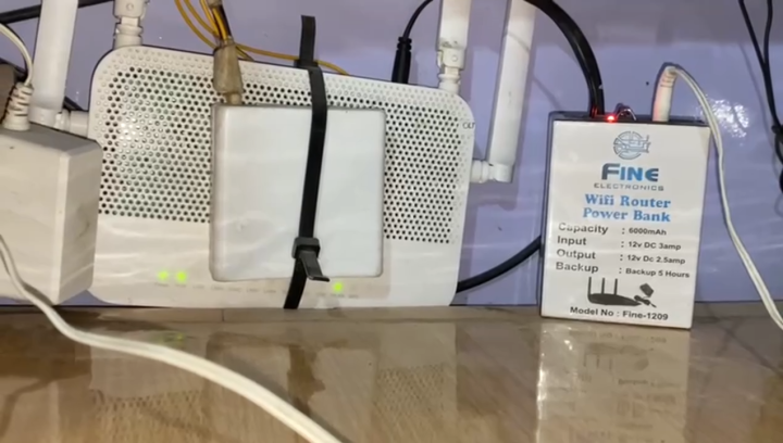 WiFi Router Power Bank UPS – Mini Battery Backup for WiFi Routers ...
