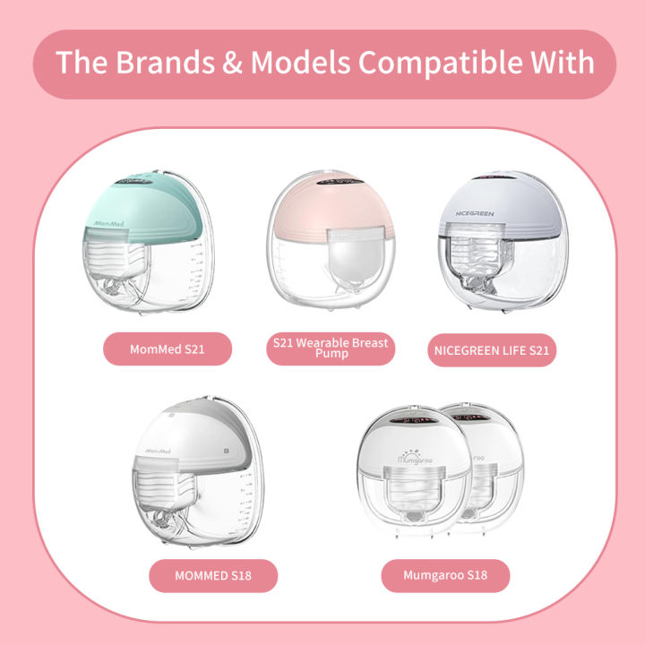 Wearable%20Breast%20Pump%20Parts%20Compatible%20with%20MomMed%20S21%20S18,%20Duckbill%20Valves,%20Silicone%20Diaphragm,%2024mm%20Flange,%20Milk%20Collector%20Cup%20-%20Image%205