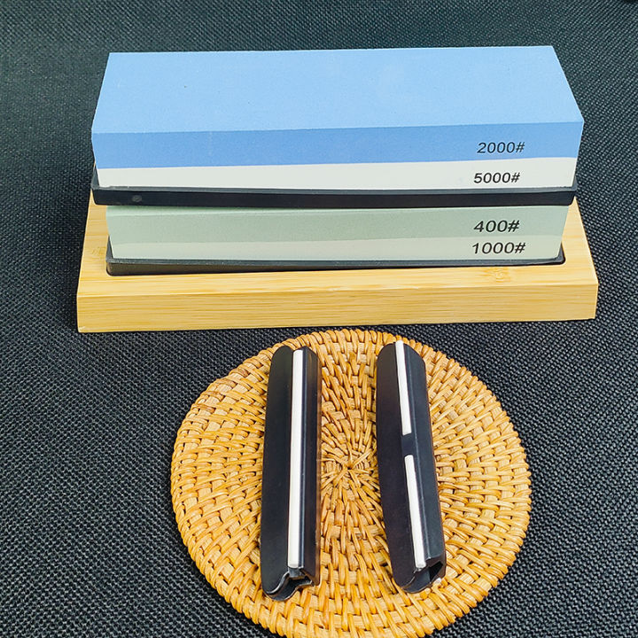 Professional%20Knife%20Sharpening%20Stone%20Kit%20400/1000%203000/8000%20Grit%20Non-slip%20Bamboo%20Base%20Double-side%20Knife%20Whetstone%20Angle%20guide%20-%20Image%207