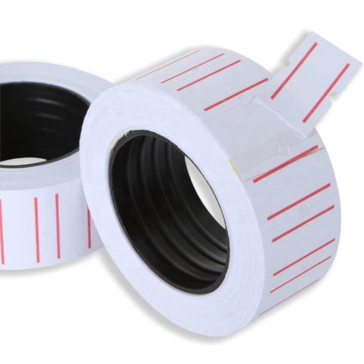 Price Tag Label Roll for Price Gun – Self Adhesive Price Stickers for ...