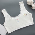 Girls Bra Student Developmental Girls Cotton Underwear For 10-12-15 Years Old Junior High School Girls Small Vest Bra. 