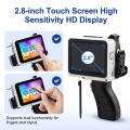 12.7mm Mini Inkjet Printer with Grips 28 Languages Coding Portable Machine for Plastic Text Label Batch Number Date Logo Print.