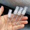 2/3/5/10mlClear Mini Perfume Glass Bottle Portable Plastic Spray Bottle Sample Test Tube Thin Vials.