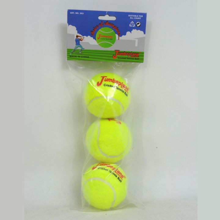 Jumbo plane cricket tennis ball (3pieces)