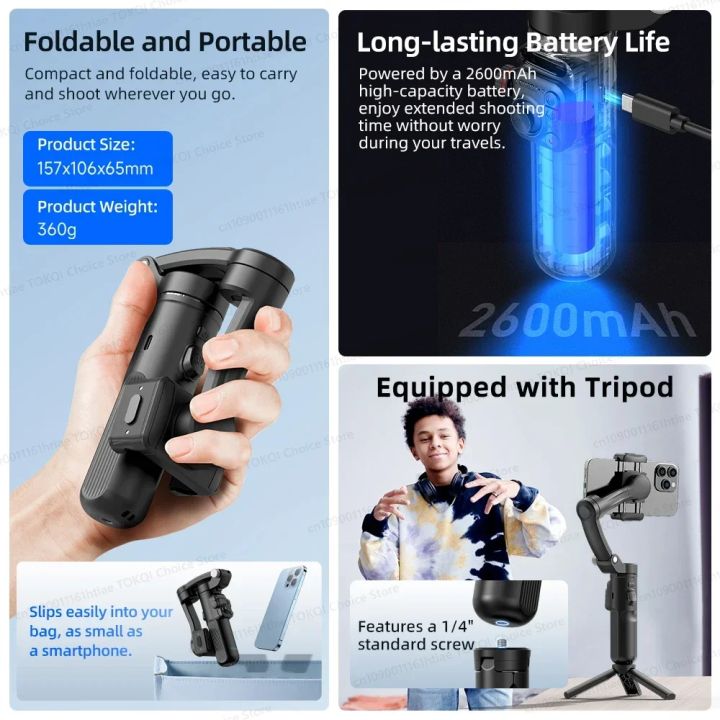 Handheld%203-Axis%20Gimbal%20Stabilizer%20for%20iPhone%20&%20Android,%20Anti-Shake%20Phone%20Holder%20with%20Tripod,%20for%20Vlogging%20&%20Video%20Recording%20-%20Image%206