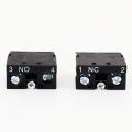 Contact switch contactor accessories push button ZB2-BE102 NC ZB2-BE101 no. 