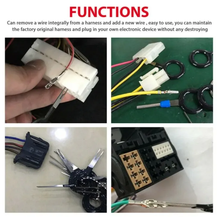 Terminal Remover Kit Elektrische Plug Ontkoppeling, 2Connector Removal