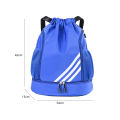 Drawstring Basketball Pouch Portable Soccer Ball Storage Bag Elastic Waterproof Adjustable Shoulder Strap for Training Equipment. 