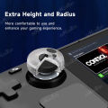 Skull Thumb Grip Caps for Steam Deck Games Console Silicone Thumbstick Joystick Cover Gaming Accessories for PS5 Xbox Controller.