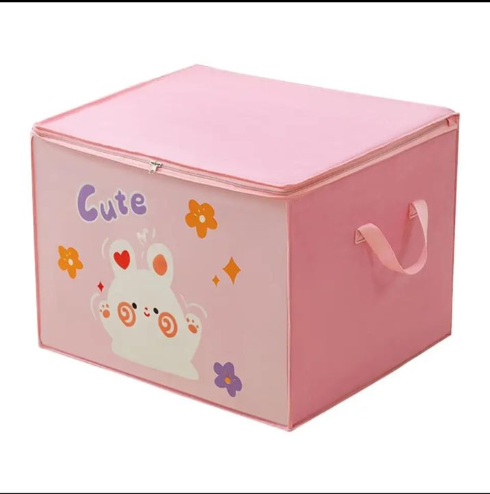 Foldable%20Storage%20Box%20for%20Clothes,%20Quilts%20&%20Toys%20%7C%20Cartoon%20Animal%20Design%20Kids%20Organizer%20%7C%20Dustproof%20Travel%20Bag%20-%20Image%202