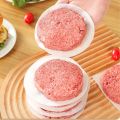 100Pc 10/11.4/15.3cm Hamburger Patty Paper - Wax Papers to Separate Frozen Pressed Patties - 100 Burger for Burger Patty Paper. 