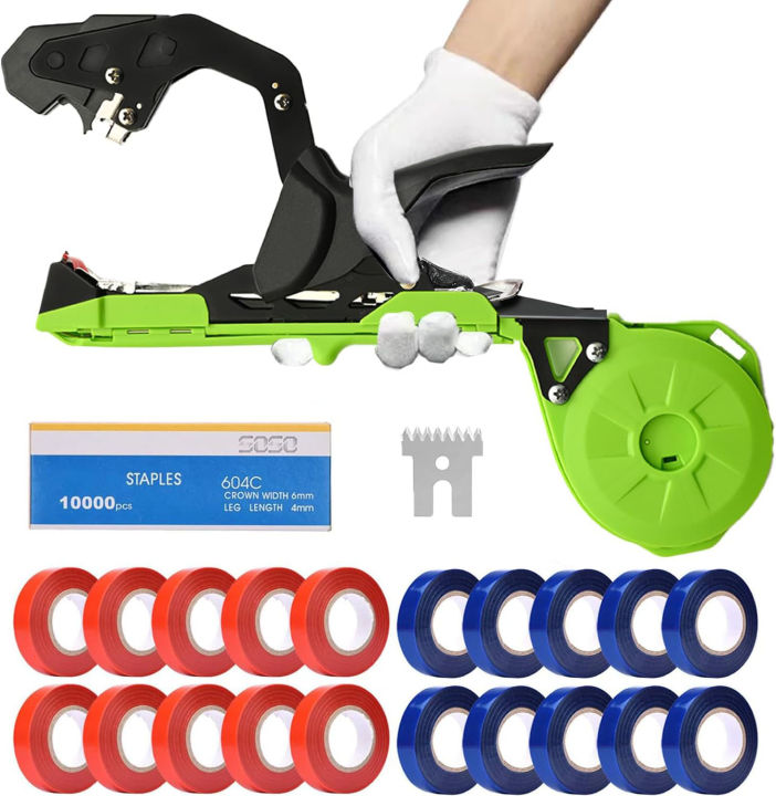 Tree Binding Machine SI FANG Garden Plant Branch Binding Machine Hand Tying Tool for Home ...