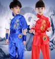 Chinese Kung Fu Wushu Tai Chi Kleding Voor Nieuwjaar Kid Traditionele Kostuums Tang Pak Jongens Meisjes Chinese Cultuur Clohtes. 