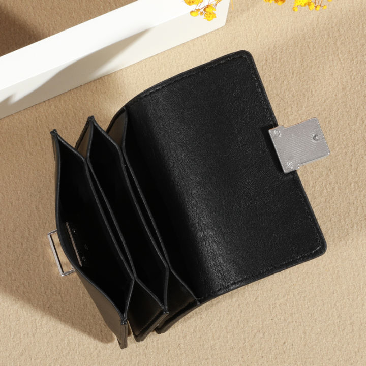 PU%20Leather%20Wallets%20for%20Women%20Short%20Purses%20Female%20Plaid%20Purses%20Card%20Holder%20Wallet%20Fashion%20Woman%20Metal%20Buckle%20Wallet%20Clutch%20Bag%20-%20Image%203