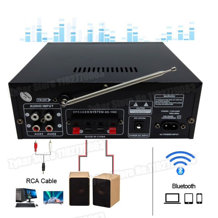 AK55%20HiFi%20Digital%20Amplifier%20Max%20Power%2090Wx2%20Channel%202.0%20Bluetooth%20Surround%20Sound%20AMP%20Speaker%20for%20Home%20Car%20BT%205.0%20Audio%20Amplifier%20-%20Image%204