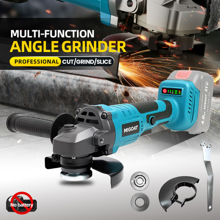 Cordless Angle Grinder For MaKita 18V Battery, Angle Grinder With 3 Speed Adjustable 10000 RPM 3 thumbnail image