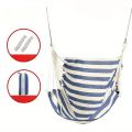 1pc Outdoor Hammock Chair Canvas Leisure Swing Chair No Pillow Or Cushion Dormitory Hammock Swing Rocking Chair(With Storage Bag. 