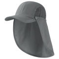 BASSDASH UPF 50+ Foldable Fishing Hat Baseball Cap with Removable Neck Flap Portable for Men Women Golf Hiking. 