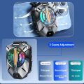 FS09 Mobile Phone Semiconductor Fast Cooling Fan Radiator Back-clip 3 Gear Adjustable Game Cooler for IOS Android Universal PUBG. 