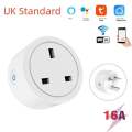 Smart Wifi Plug  Wireless Socket Mini Wifi Outlet Timing Schedule Function Smart Life App Remote Control Works with Amazon Alexa Google Home. 