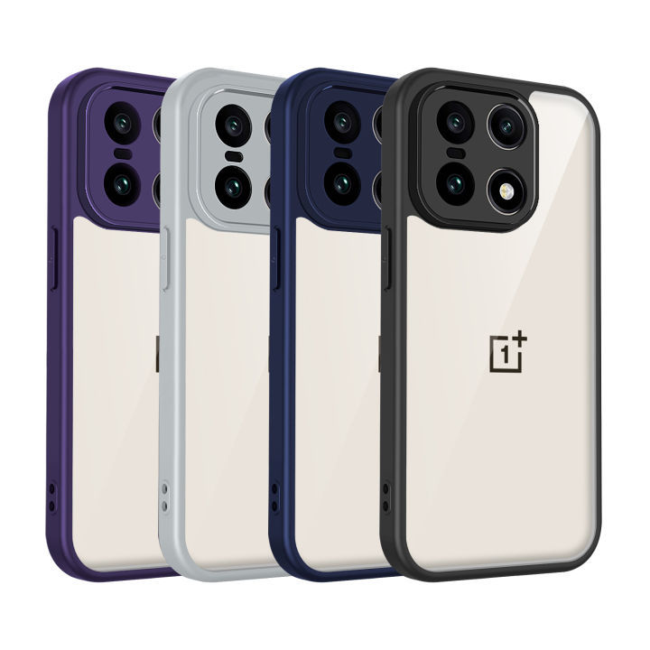 Oneplus 15 CPH2745 CPH2747 Case Air Cushion Shockproof Silicone Bumper Clear Matte Back Cover Hard Phone Case for Oneplus15 5G