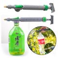 Manual high pressure spray air pump adjustable drinking water bottle. 