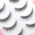 5 Pair False Eyelashes Strip Wispy Fake Lashes Natural Spiky Wispy Thick Eye Lash For Day-To-Day Use Wedding Vacation . 