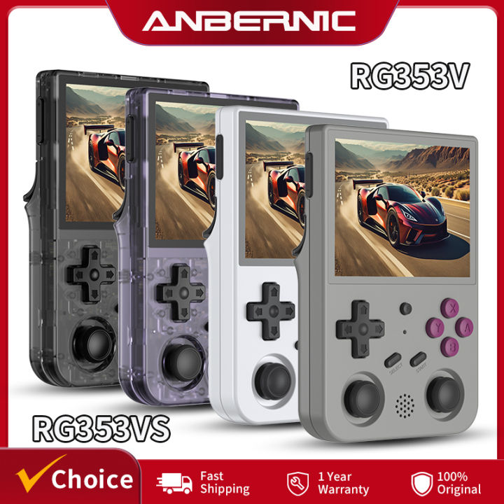 Anbernic RG353V RG353VS Handheld Gam Console 3.5'' IPS Screen Android Linux OS Built-in Retro Emulator Player  HDMI Output