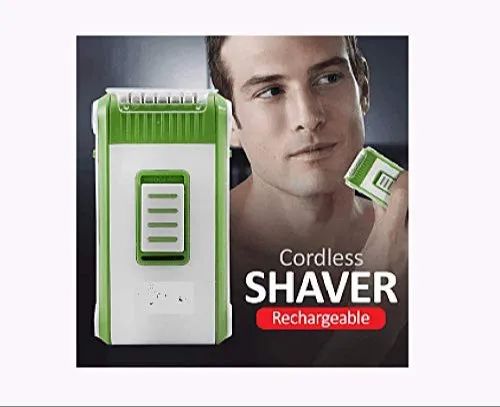 Electric Shaver| Boli Razor White And Green for Men (RSCW-008)