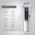 R31 450ml Car Heating Cup 12v/24v Portable Electric Kettle Smart Touch Screen Thermal Mug Temperature Adjustable Car Heating Mug. 