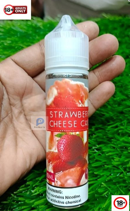 vape e cigarette Strawberry  liquid juice 60 ml - 1 piece