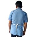 Blue Washable, Oil Resistant, Waterproof Chemical Lightweight Bib Apron PVC Apron-1Pcs.