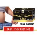 3 Packs Of Biah T. Tox Diet Tea for weight loss 450gm 60 teags in 3 packs. 